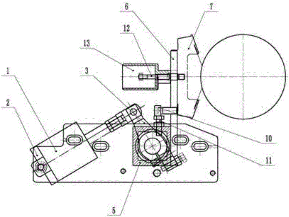 Scraper pressurizing device for printing machine