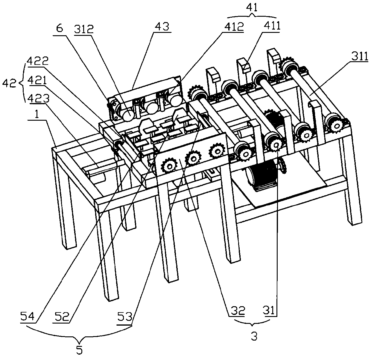 Pot seedling pickup system