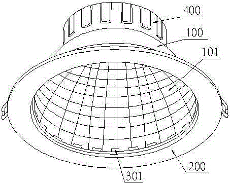 LED (light-emitting diode) down light