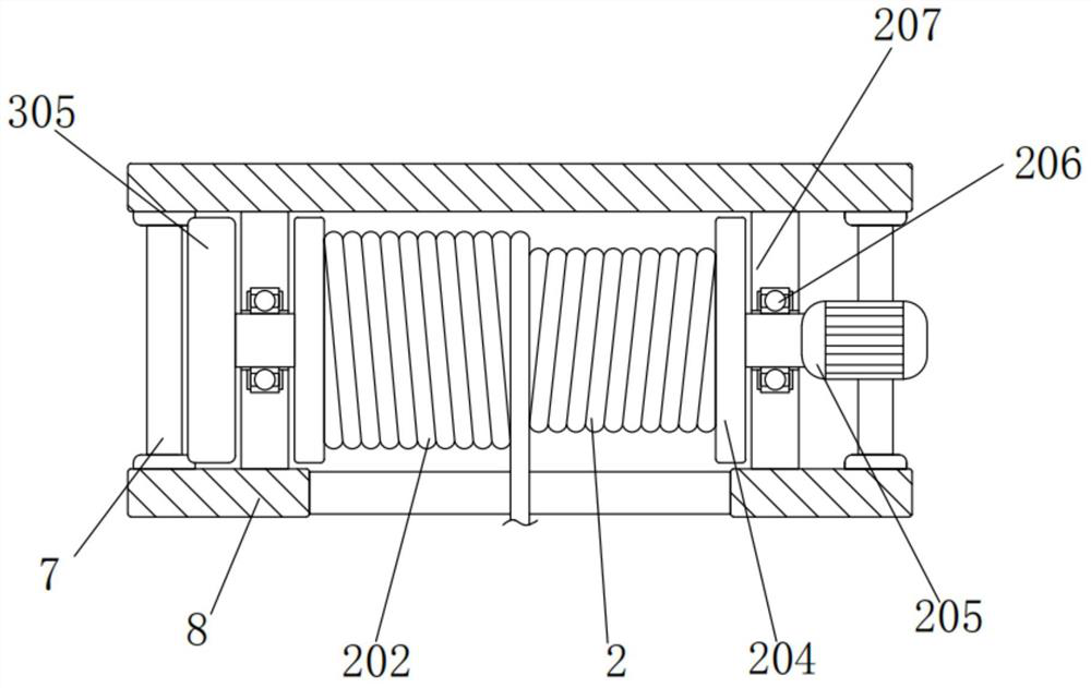 Lifting steel wire rope breakage preventing device for tower crane