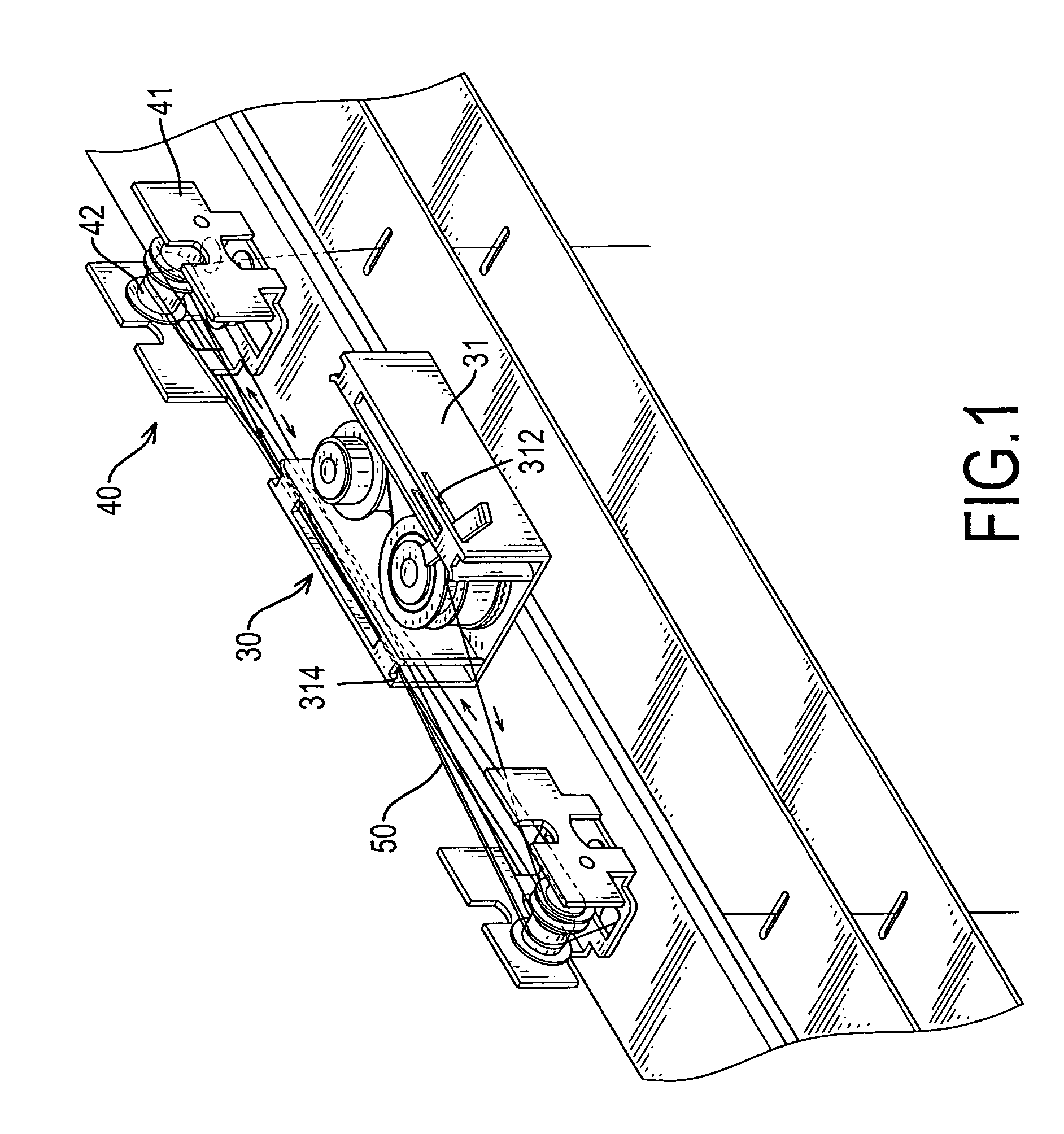 Cordless activating device for a venetian blind