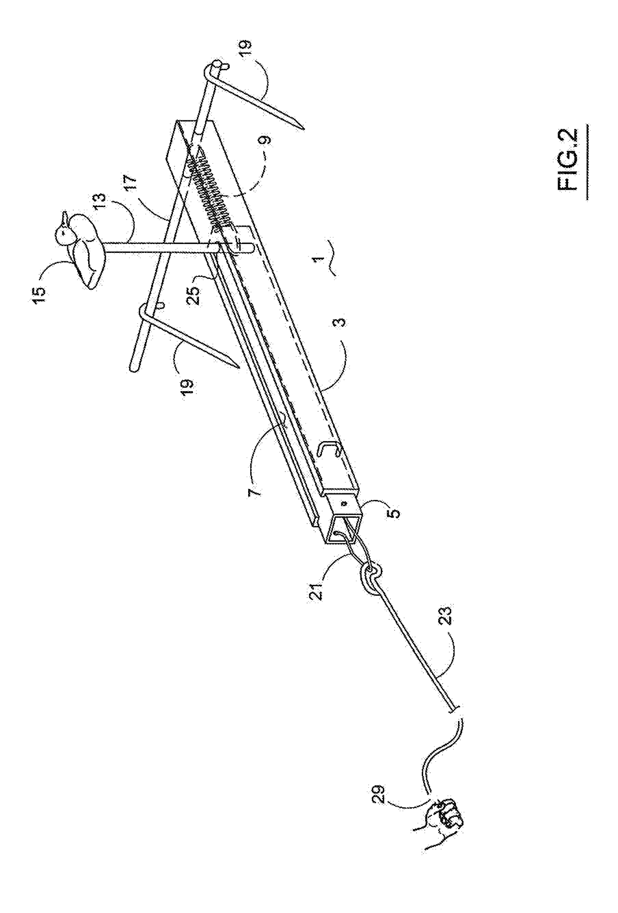 Hunting Decoy Apparatus for Luring Wild Game