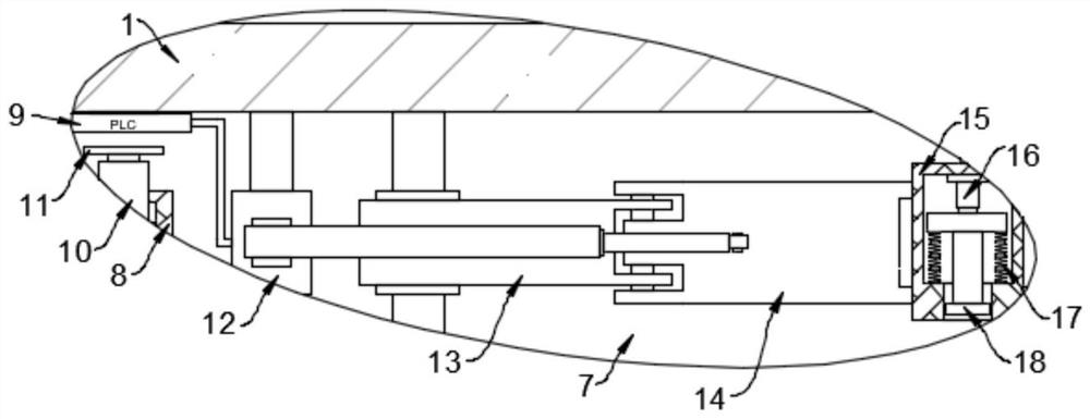 Heat dissipation and anti-falling protection device for electronic equipment