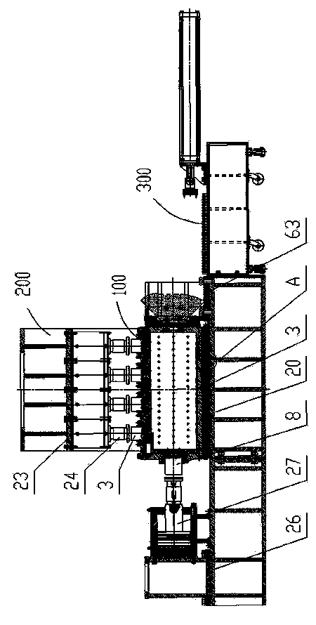 Large simulation test piece box for multi field coupling coal mine dynamic disaster