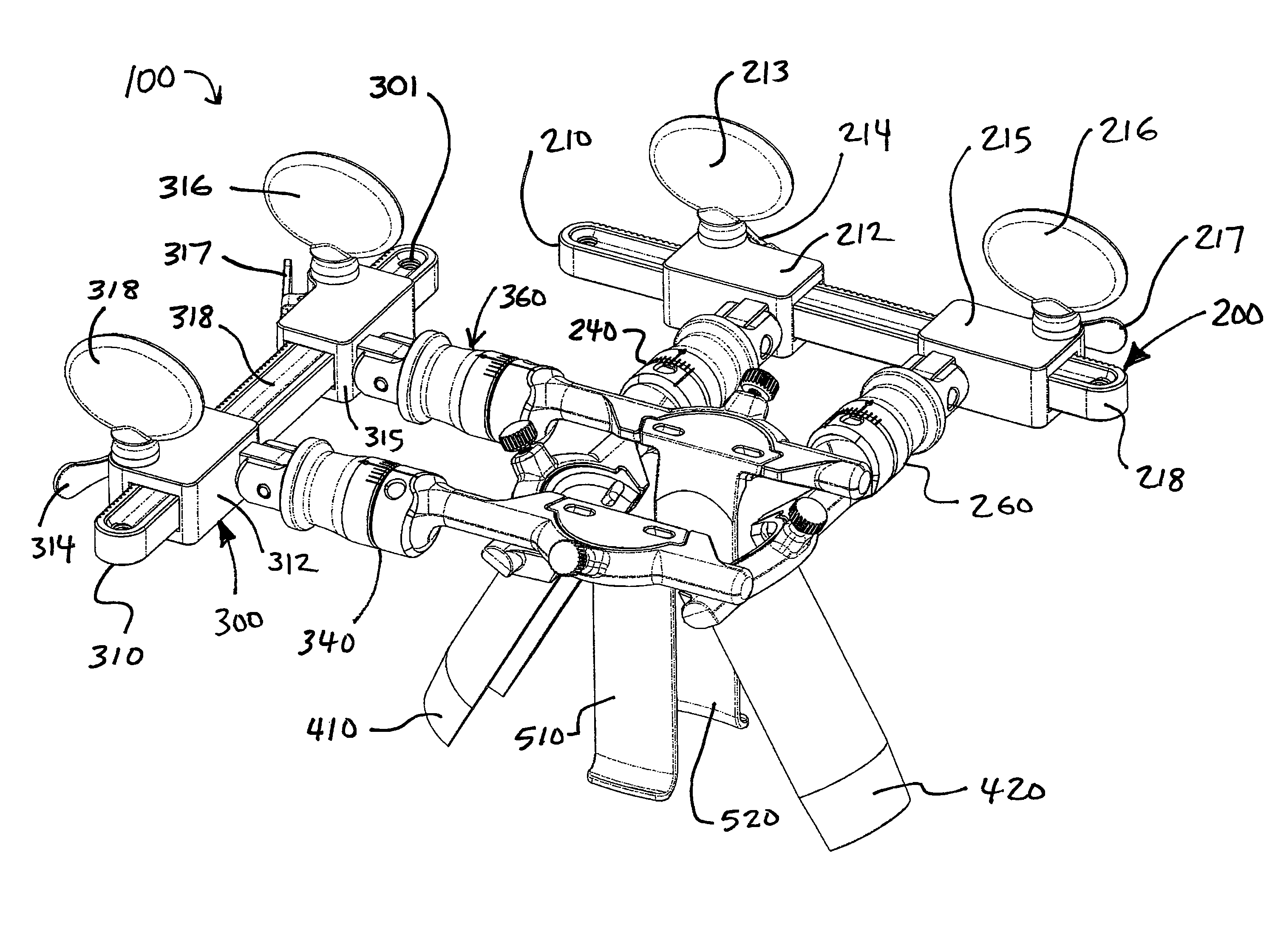 Tissue retractor system