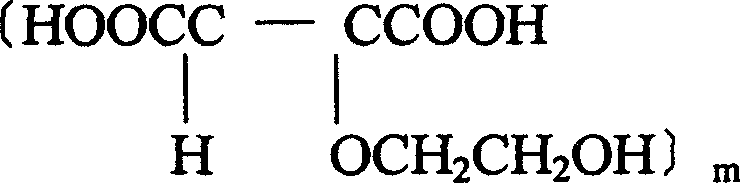 Product of slow releasing gas from addition product of fumaric acid as well as preparing method and application