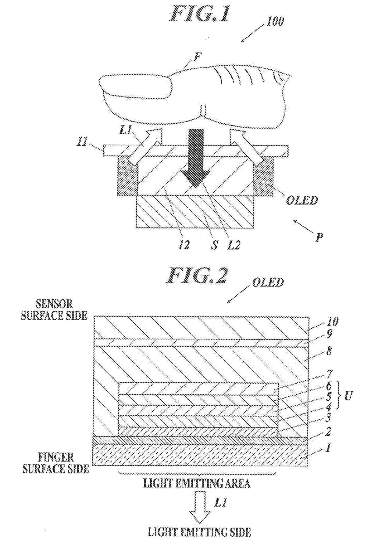 Optical fingerprint authentication device