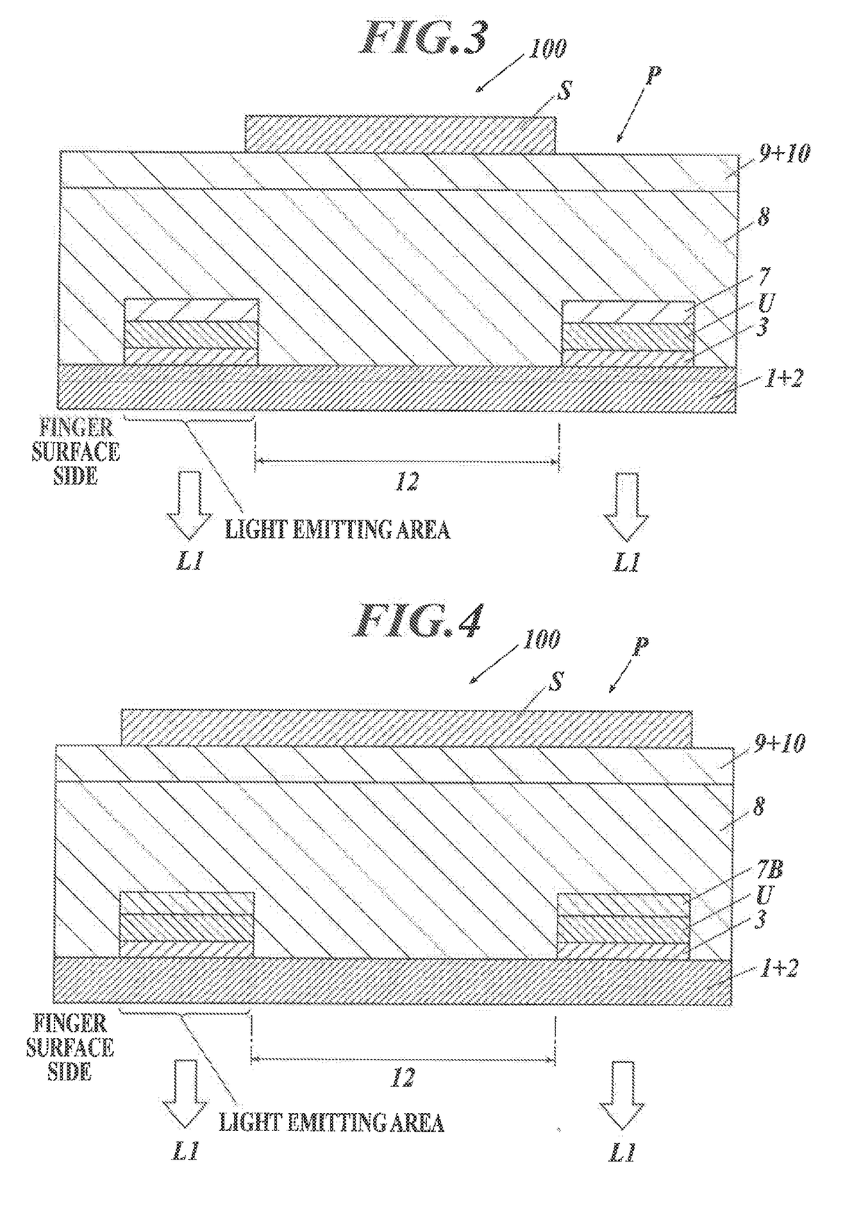 Optical fingerprint authentication device