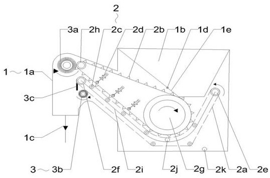 Efficient medicine residue dehydration treatment device