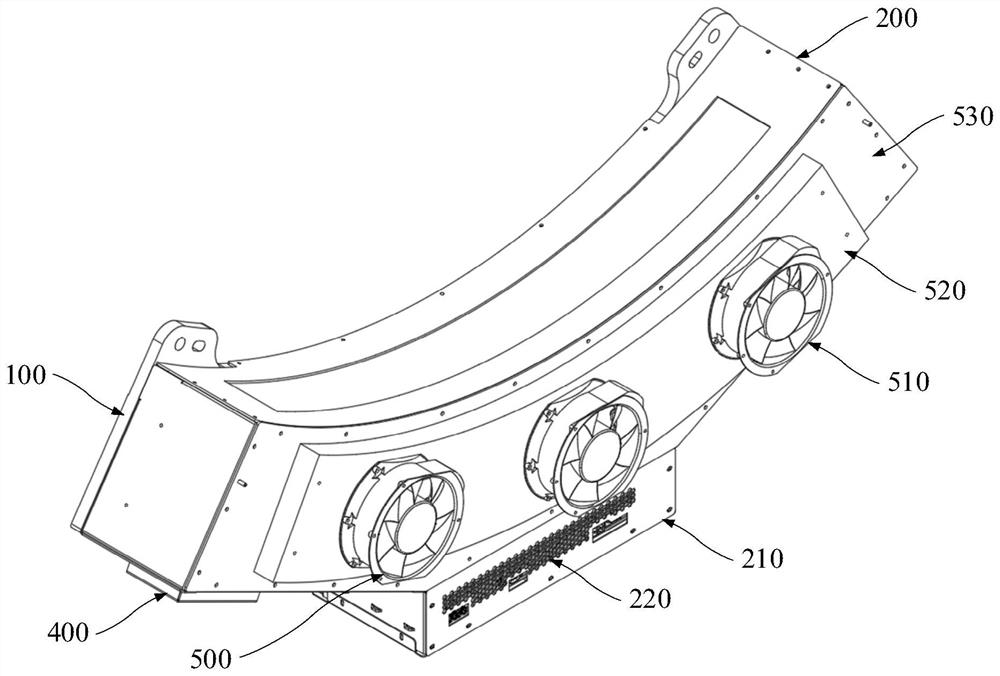 Heat dissipation device of CT detector and CT machine