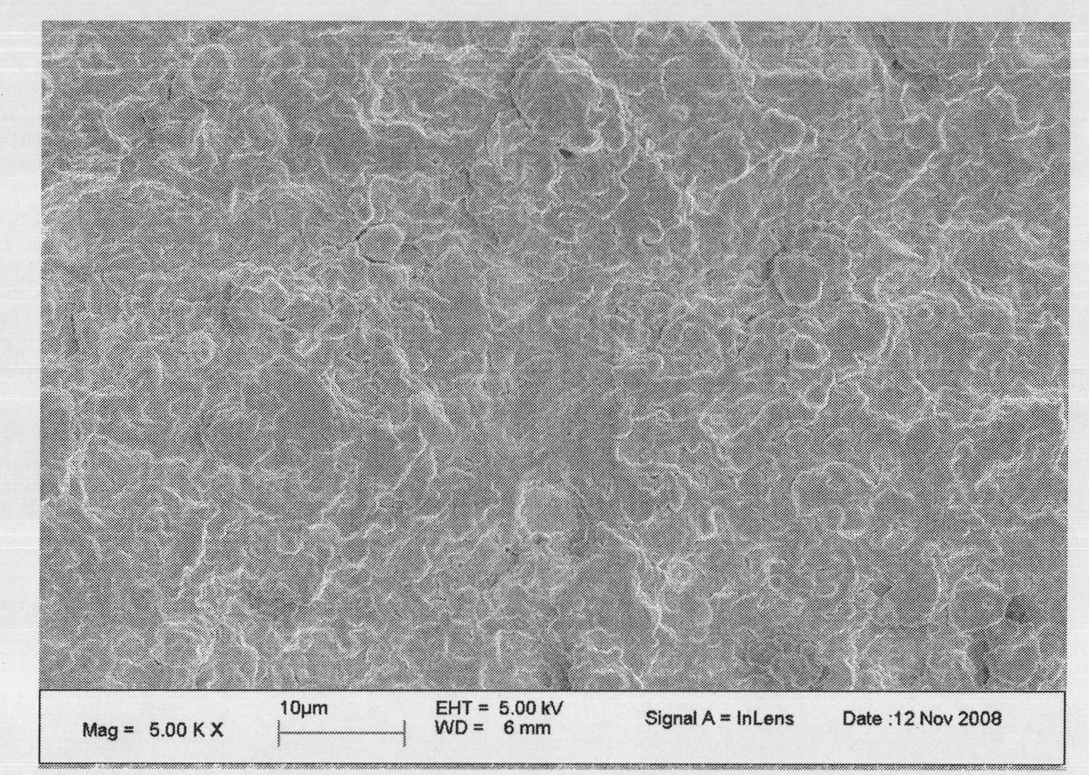 Method for preparing colored zirconium oxide ceramic component