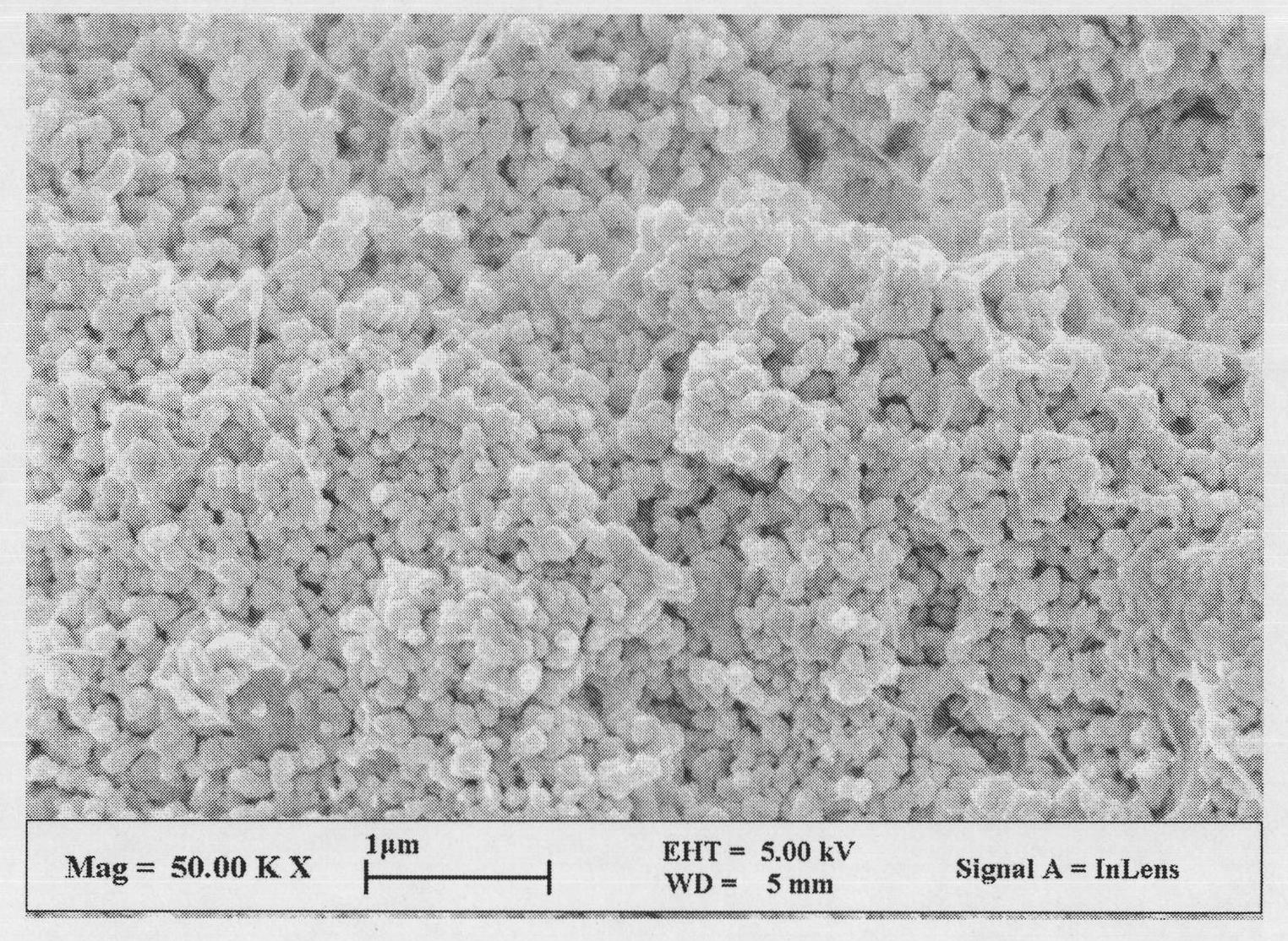 Method for preparing colored zirconium oxide ceramic component