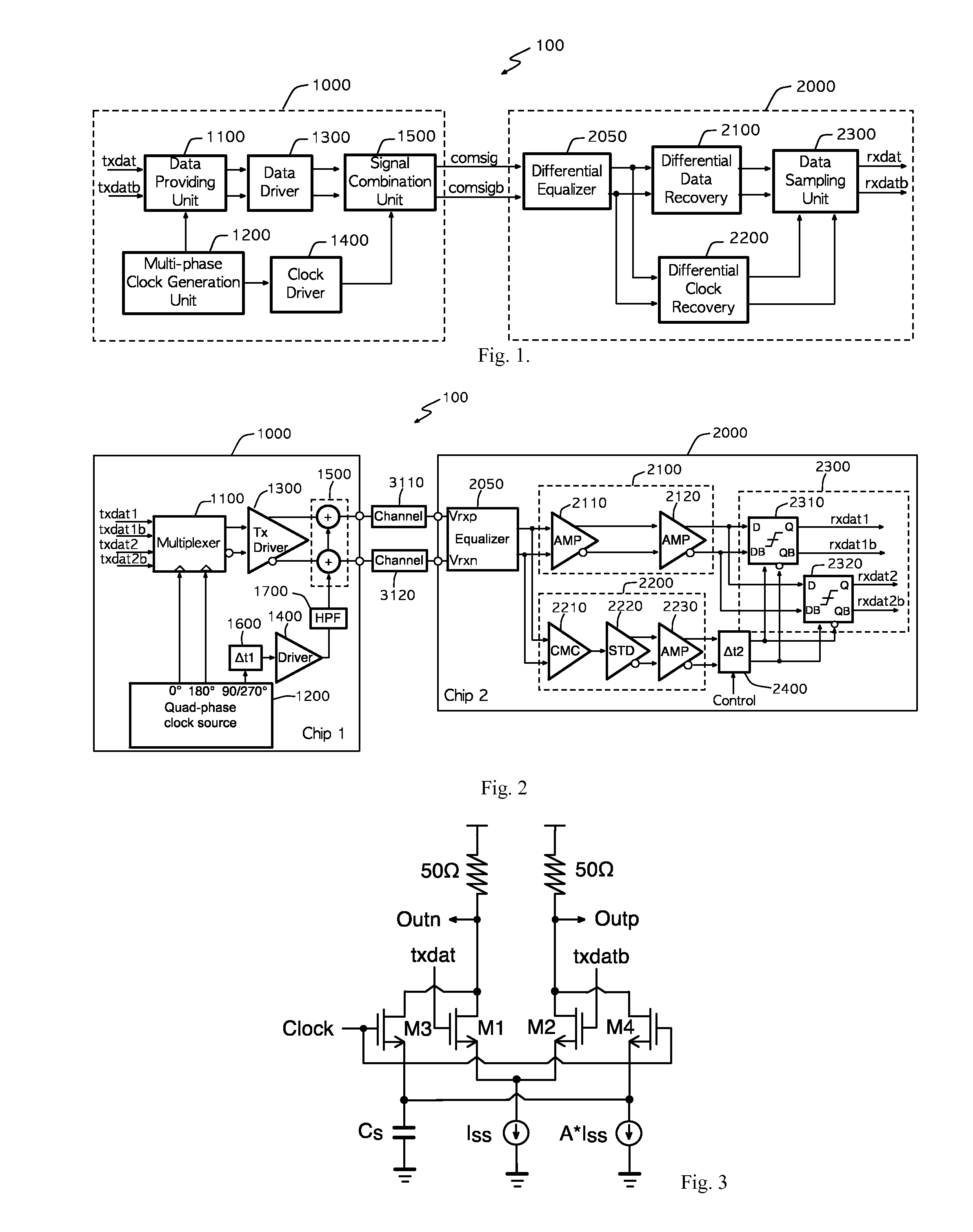 Clock embedded or source synchronous semiconductor transmitting and receiving apparatus and semiconductor system including same