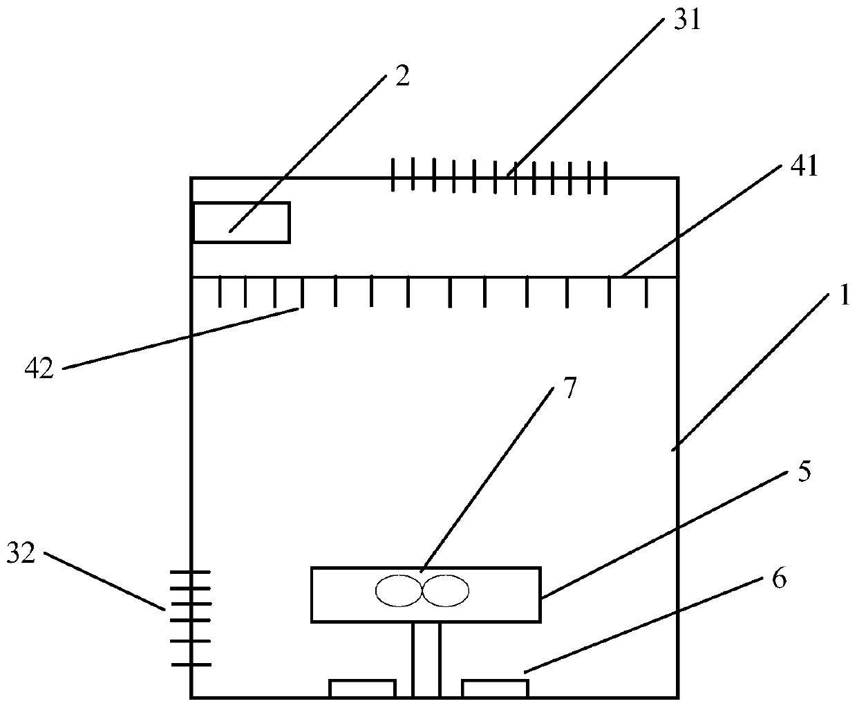 Air purification product regeneration device