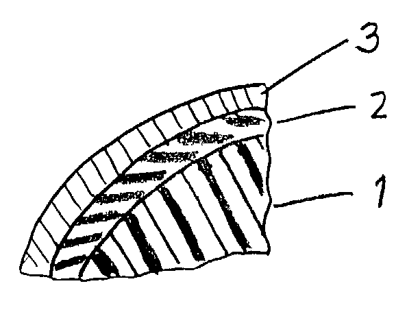 Process for producing a chemical-resistant protective layer for a rotary body having a base body made from fiber-reinforced plastic