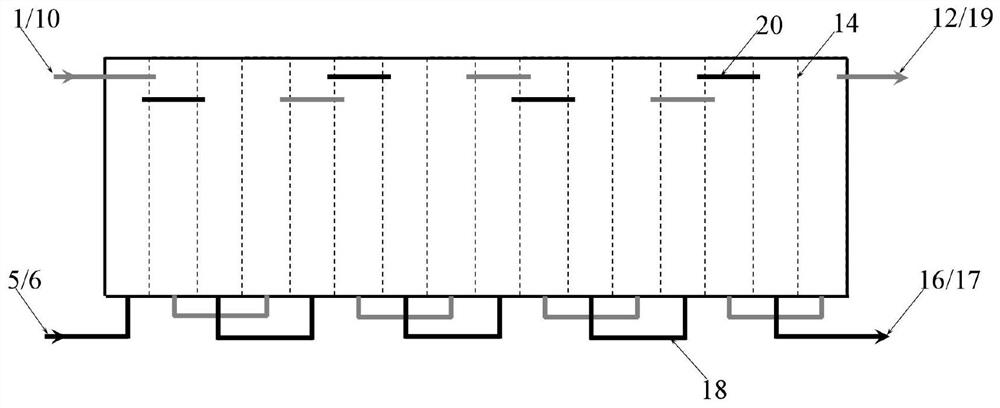 A diaphragm-free electrochemical lithium extraction system and lithium extraction method thereof