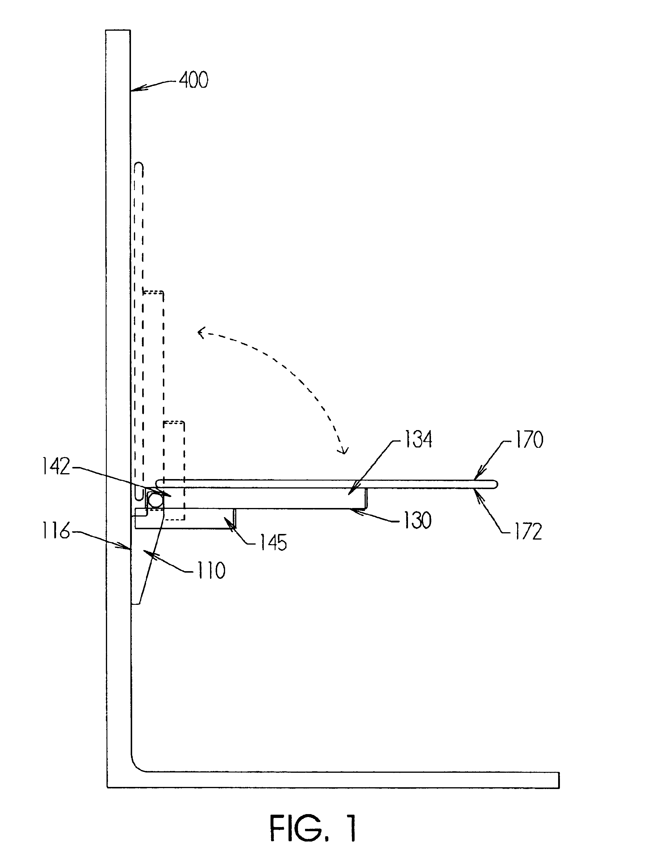 Assisted lift shower seat