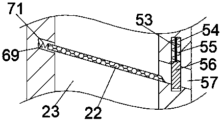 Flour screening equipment based on mechanical vibration