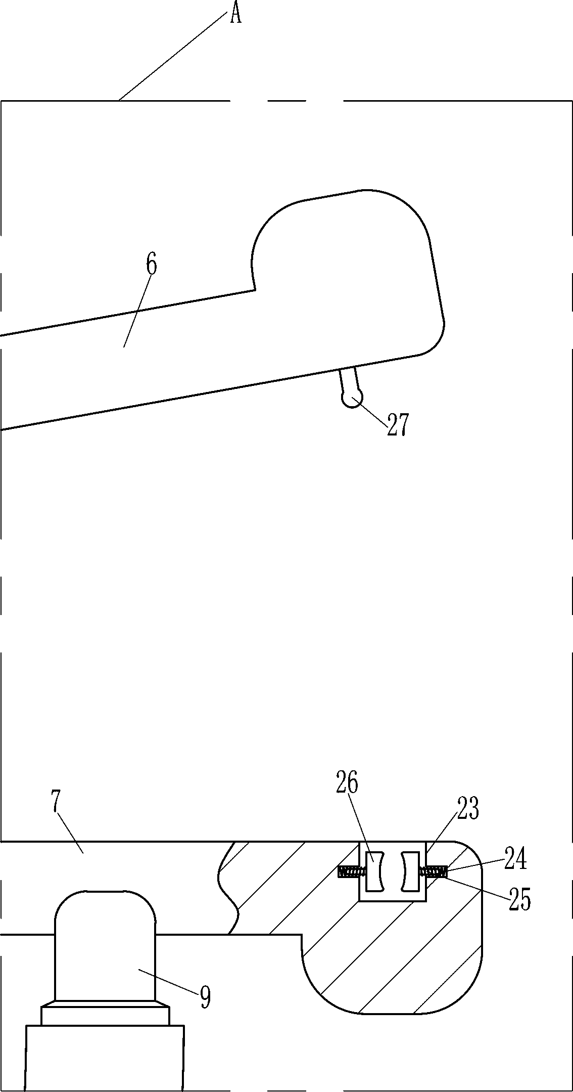 Uniform salting equipment for pickling of salted fish