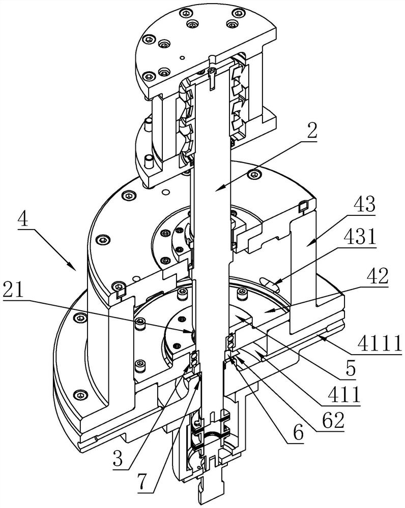 Helicopter rotor shaft bearing set testing machine