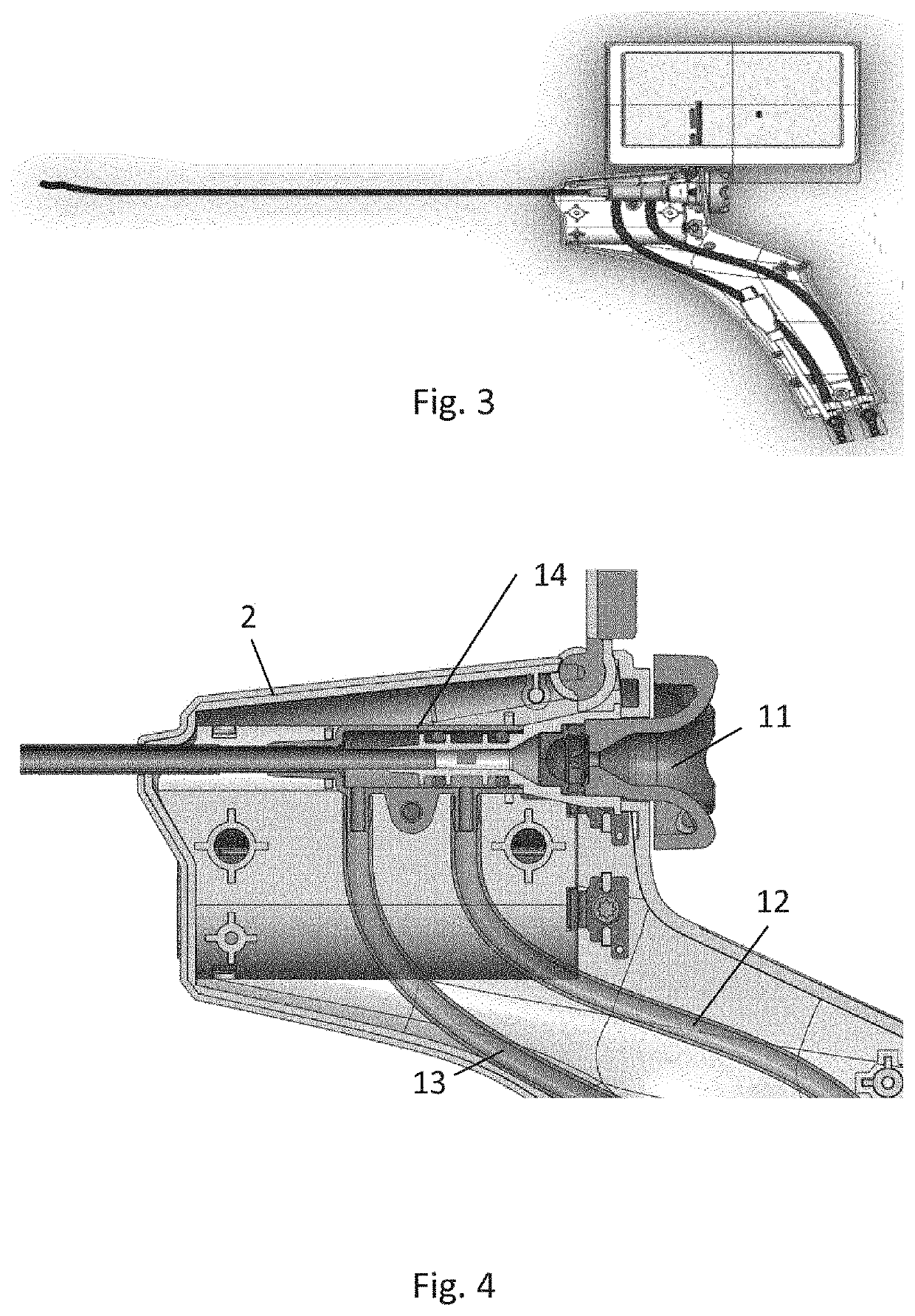 Device for use in hysteroscopy