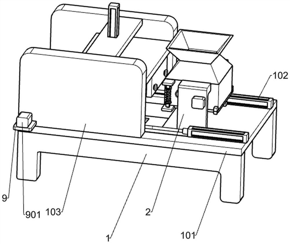 Fine grinding device for food machining