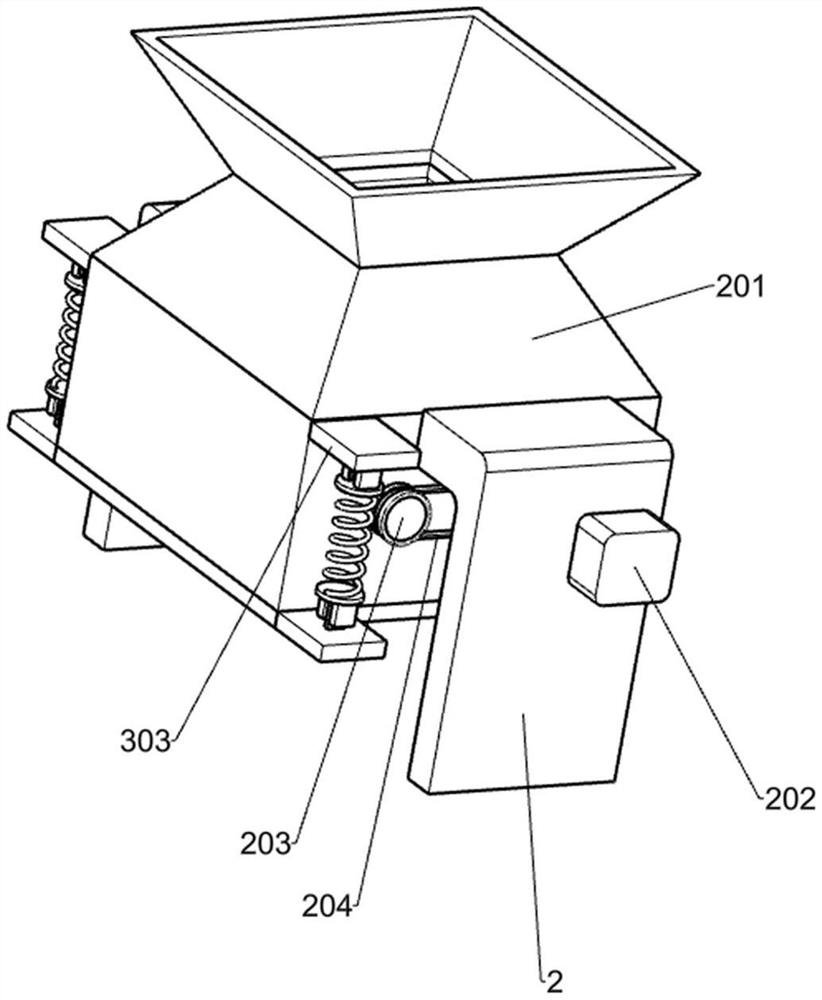 Fine grinding device for food machining