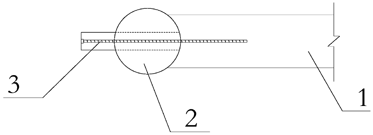 Reinforcing structure and method for damaged wood structure mortise-tenon joint