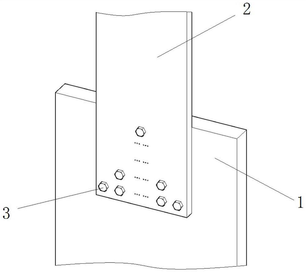 Novel mixed-strength shear-resistant connection joint based on pressure-bearing type high-strength bolts