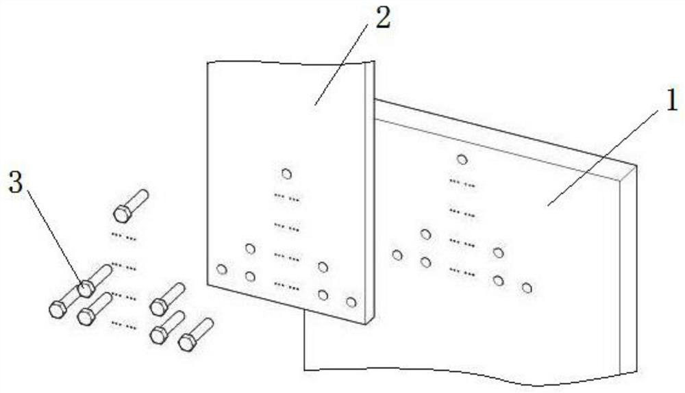 Novel mixed-strength shear-resistant connection joint based on pressure-bearing type high-strength bolts