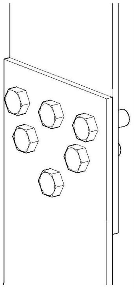 Novel mixed-strength shear-resistant connection joint based on pressure-bearing type high-strength bolts