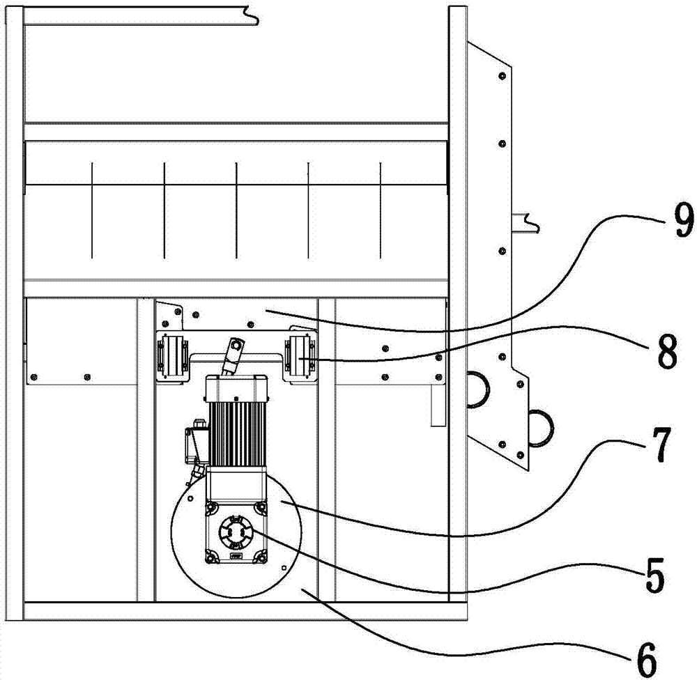 A kind of spandex silk paper tube automatic inkjet code stacker and its using method