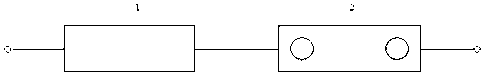 High-voltage direct current gas breaker