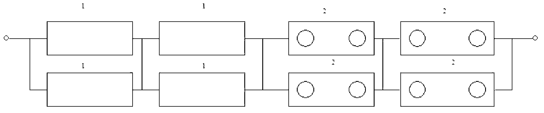 High-voltage direct current gas breaker