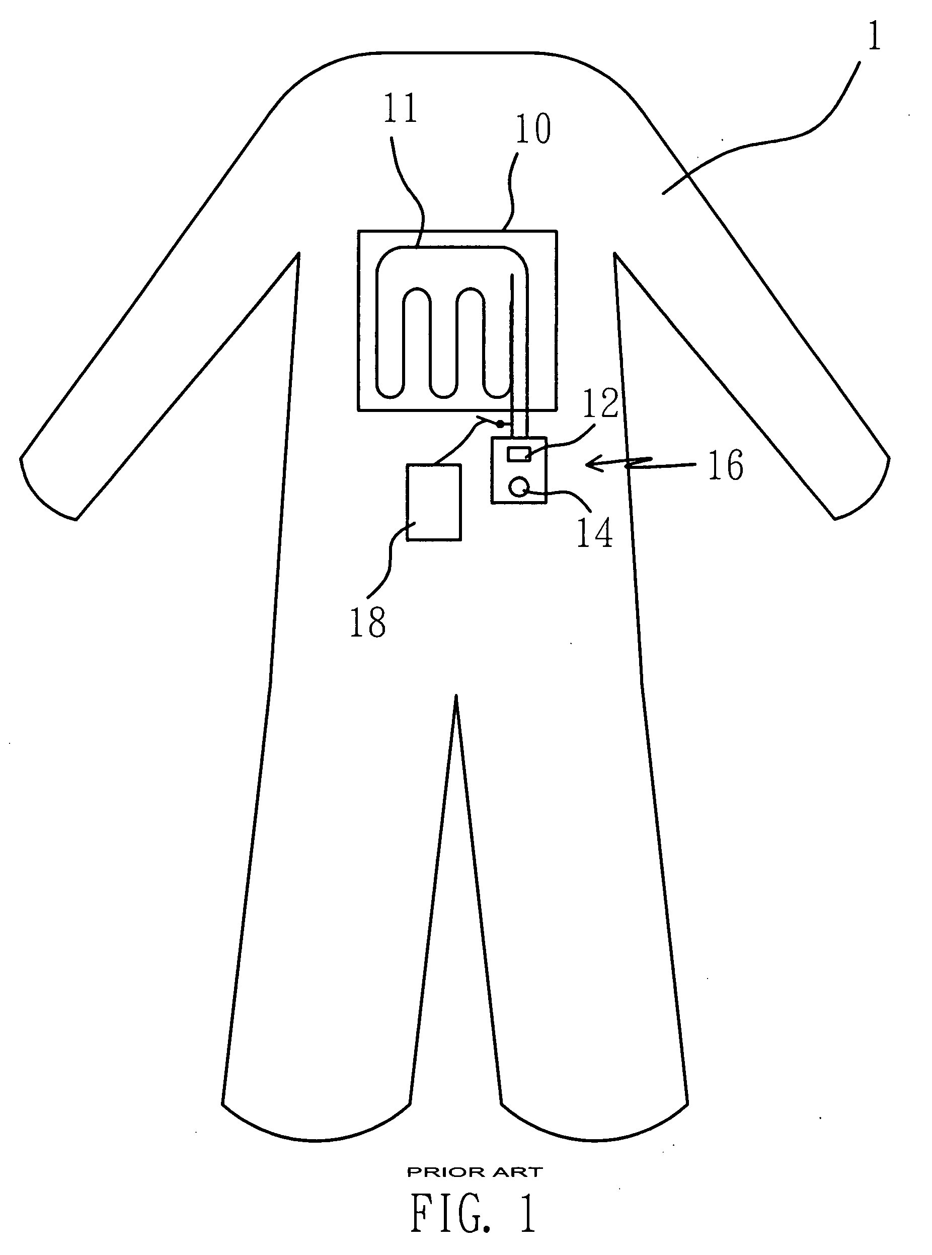 Garment with heating assembly