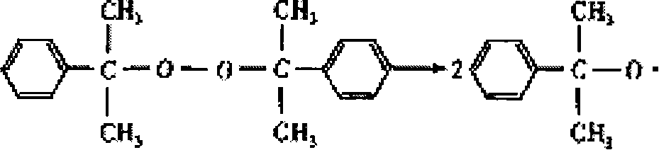 Technique for manufacturing natural crosslinking polyethylene-insulated cable material