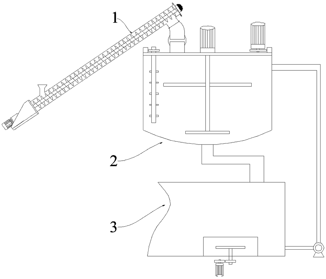 Lost-foam paint concentration real-time adjusting apparatus for exterior support production