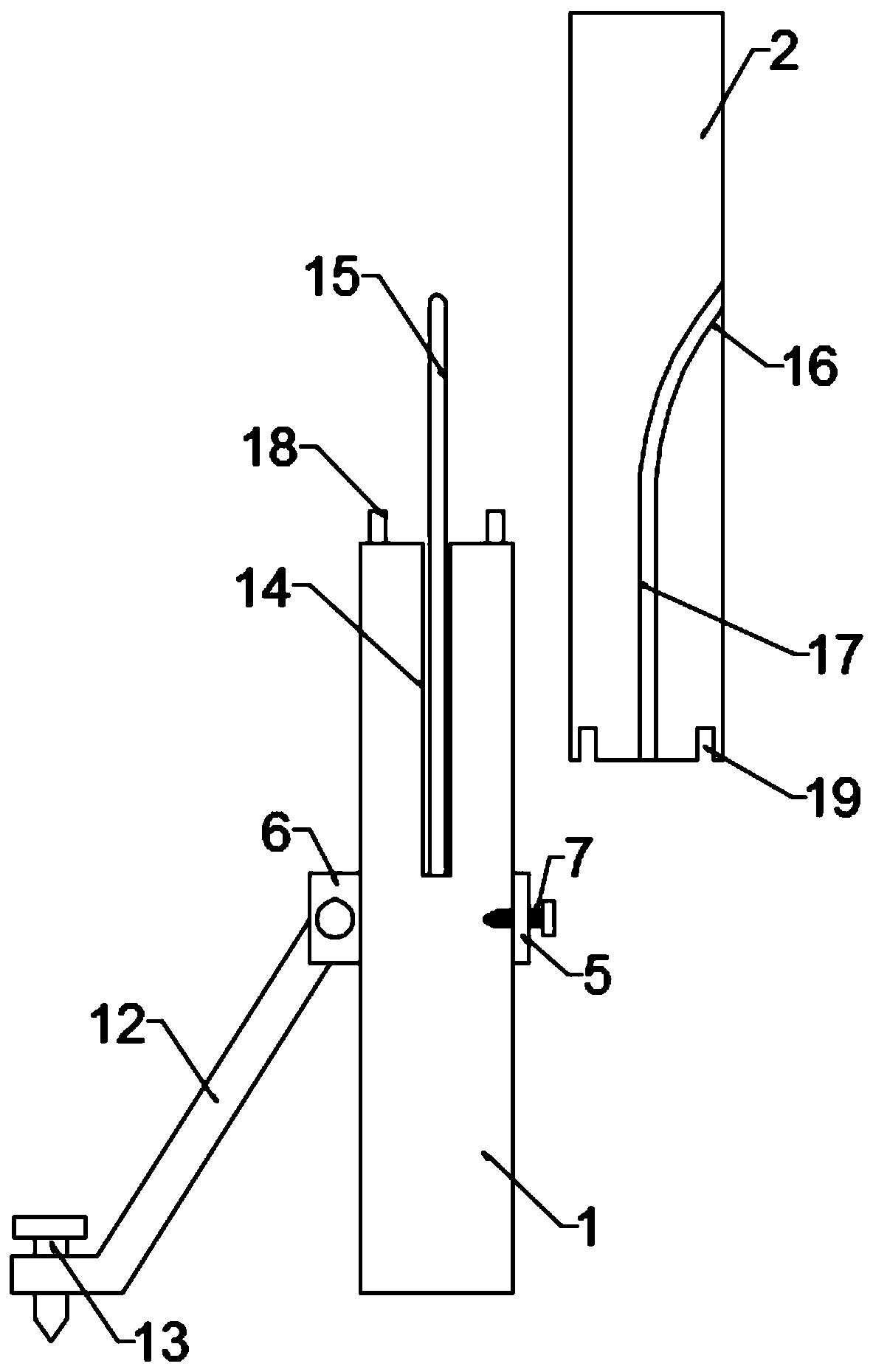 Connecting structure for jointly prefabricating assembly type shear wall and heat-preservation partition wall