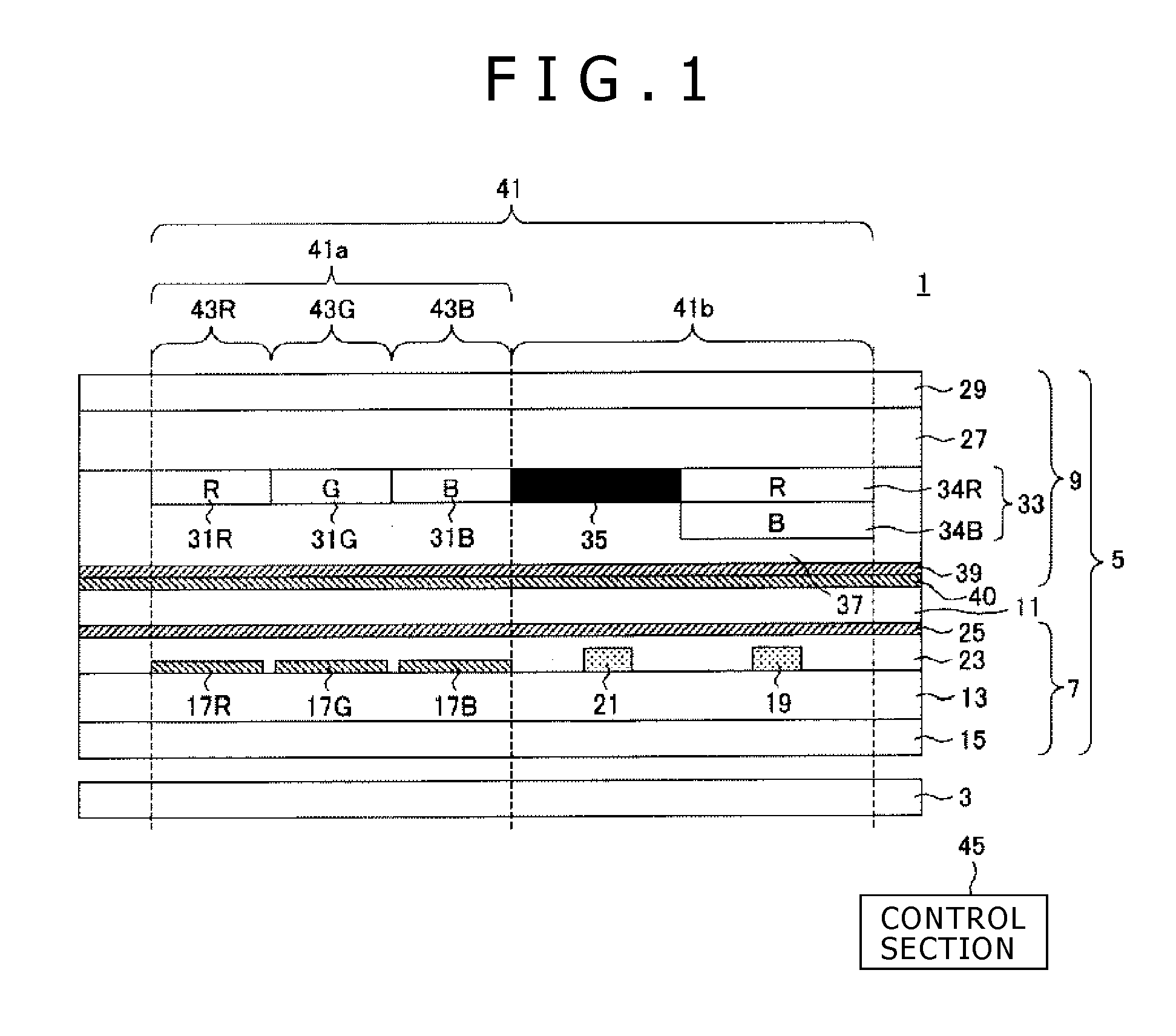 Display apparatus with light detection and fabrication method for display apparatus with light detection