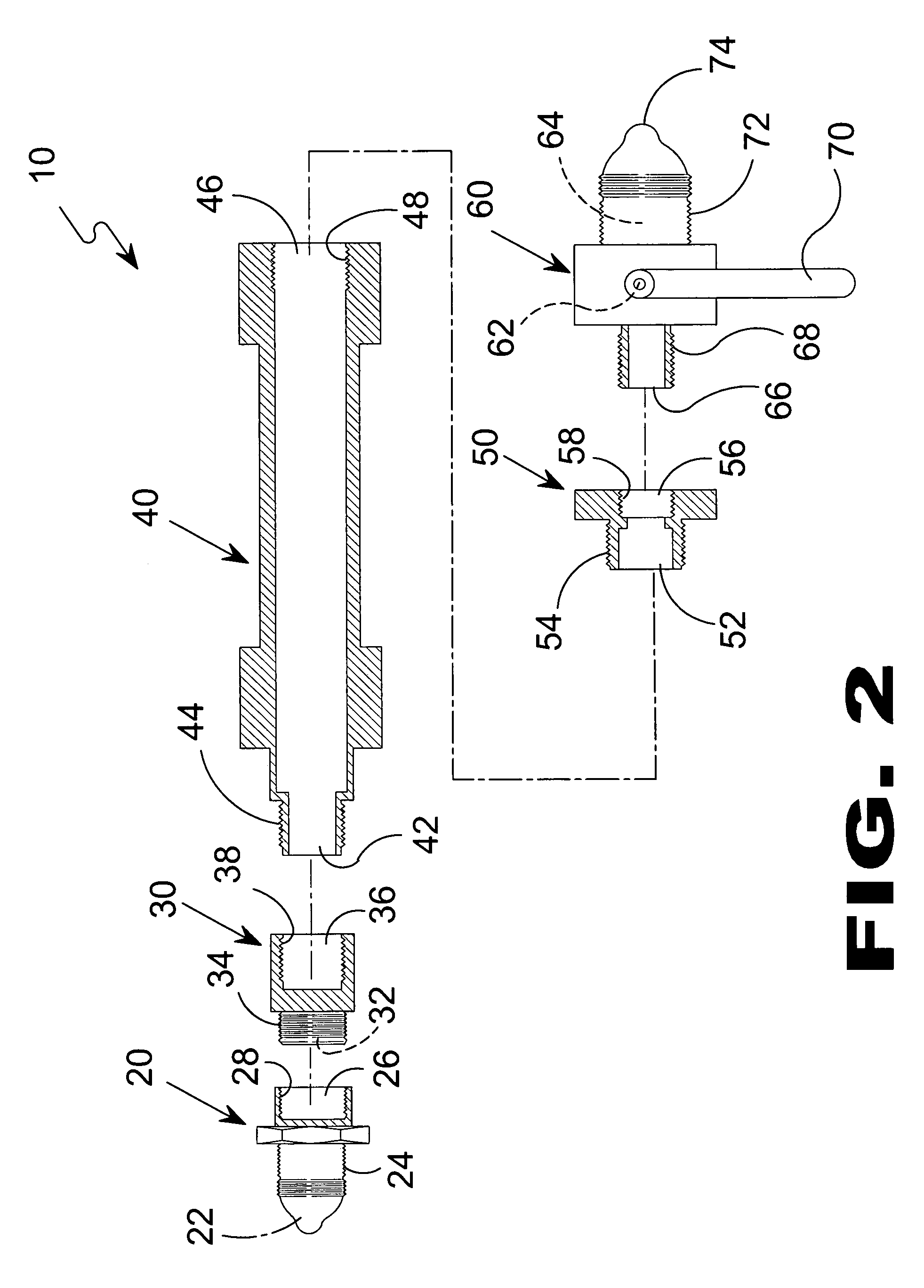 Pressure activated shutoff valve