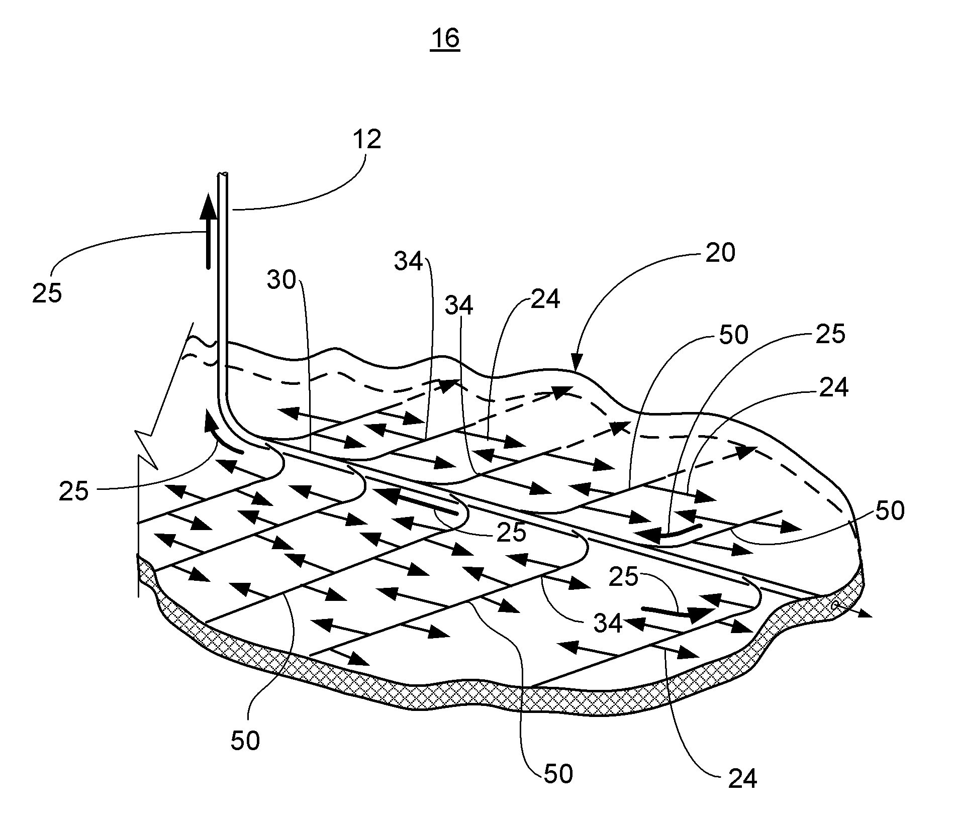 Process to increase the area of microbial stimulation in methane gas recovery in a multi seam coal bed/methane dewatering and depressurizing production system through the use of horizontal or multilateral wells