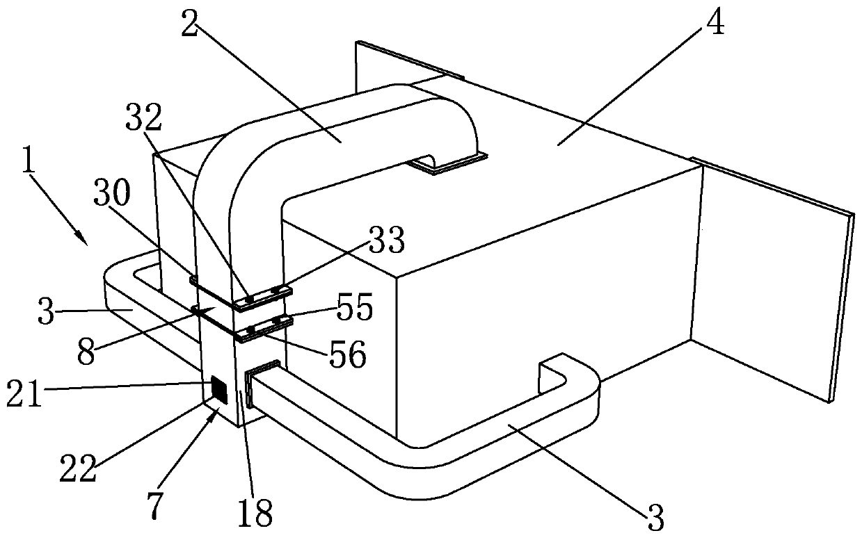 Operating room air purification device and mounting method thereof