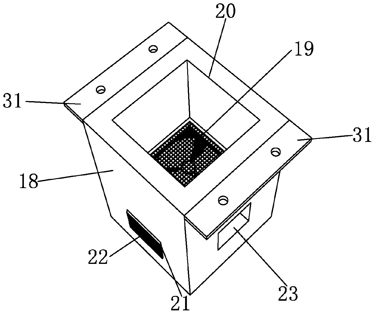 Operating room air purification device and mounting method thereof