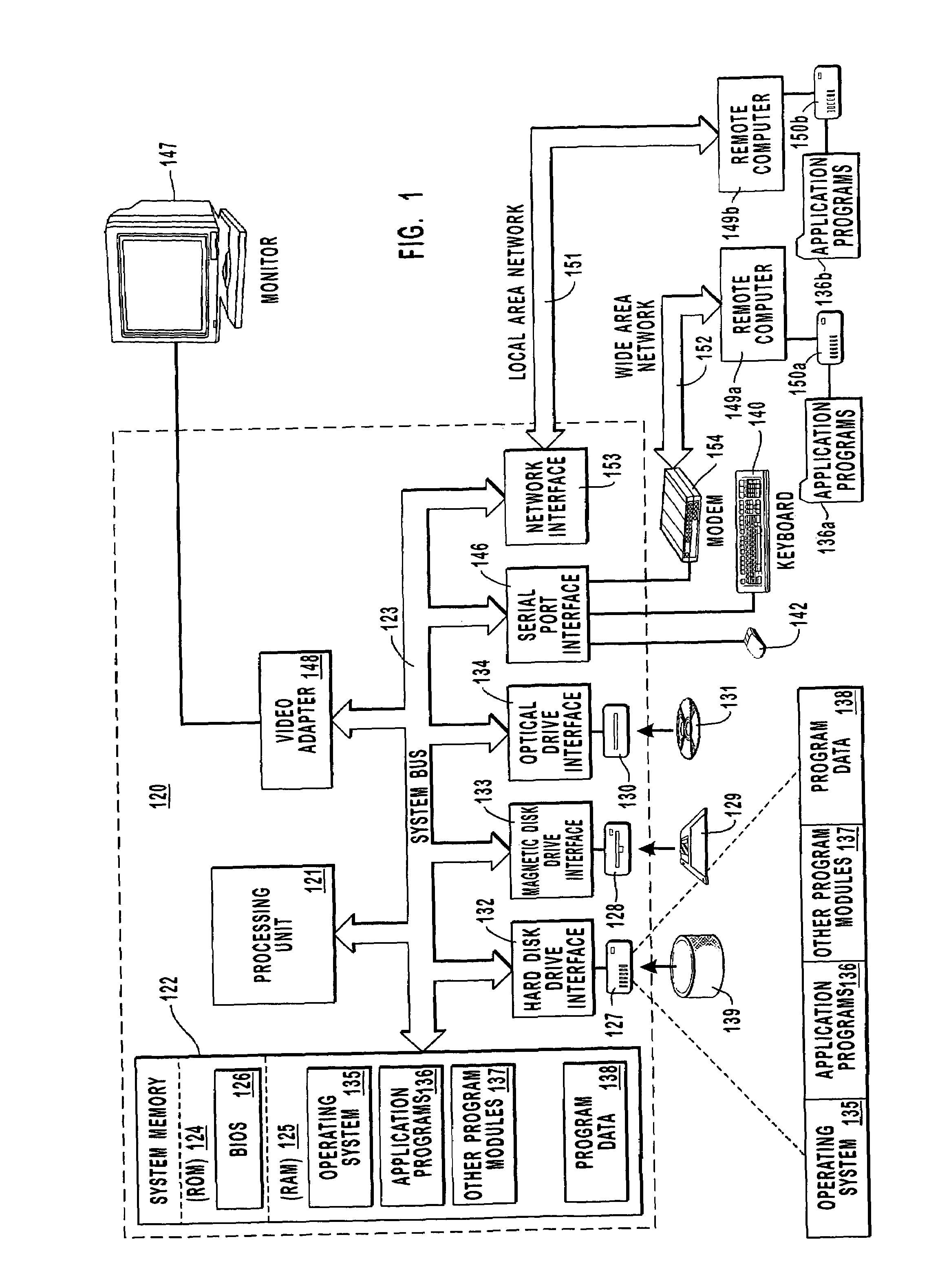 Efficiently sending event notifications over a computer network