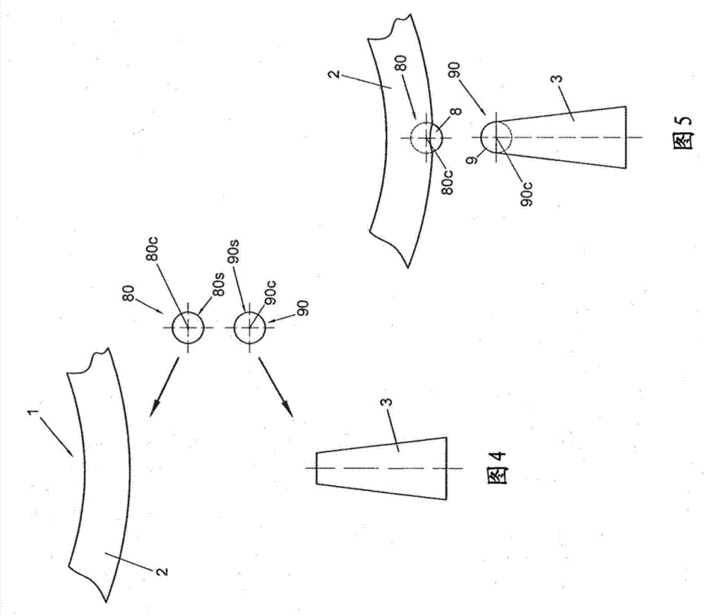 Improved three-dimensional object obtained by means of a stereolithography process and method for the computer graphic design of said object