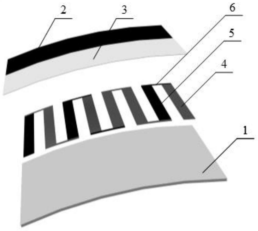 Ink printing preparation method and structure of light-assisted thermoelectric device