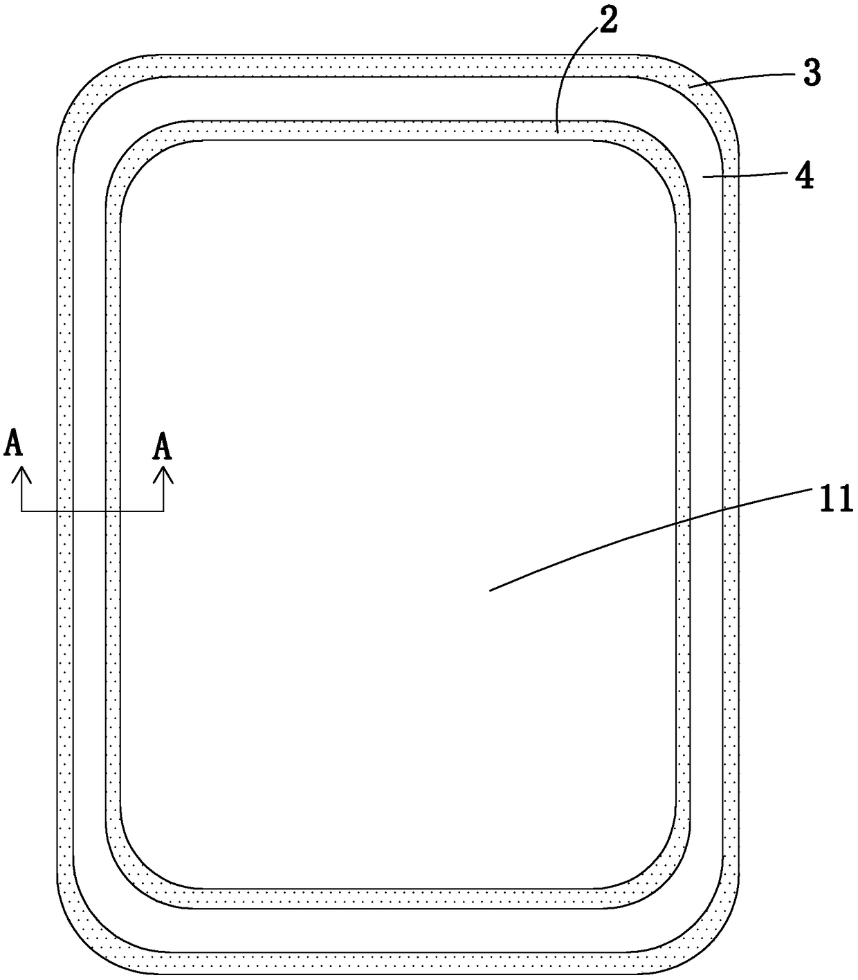 Rubber frame manufacturing method and display panel