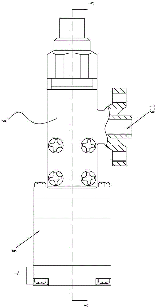 A gas valve for a cooker burner