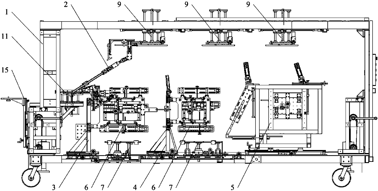 Verification device for automobile ergonomics