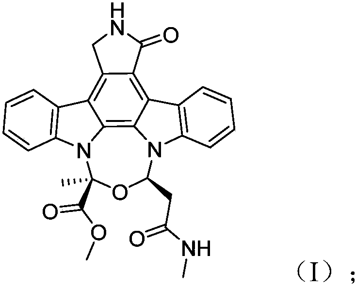 Indolocarbazole alkaloids as well as preparation method and application thereof